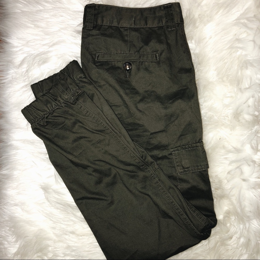 MEN’S ARMY GREEN CARGO PANTS